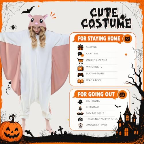 Adult Onesie Pajamas Animal One Piece Costume Halloween Cosplay for Women Men
