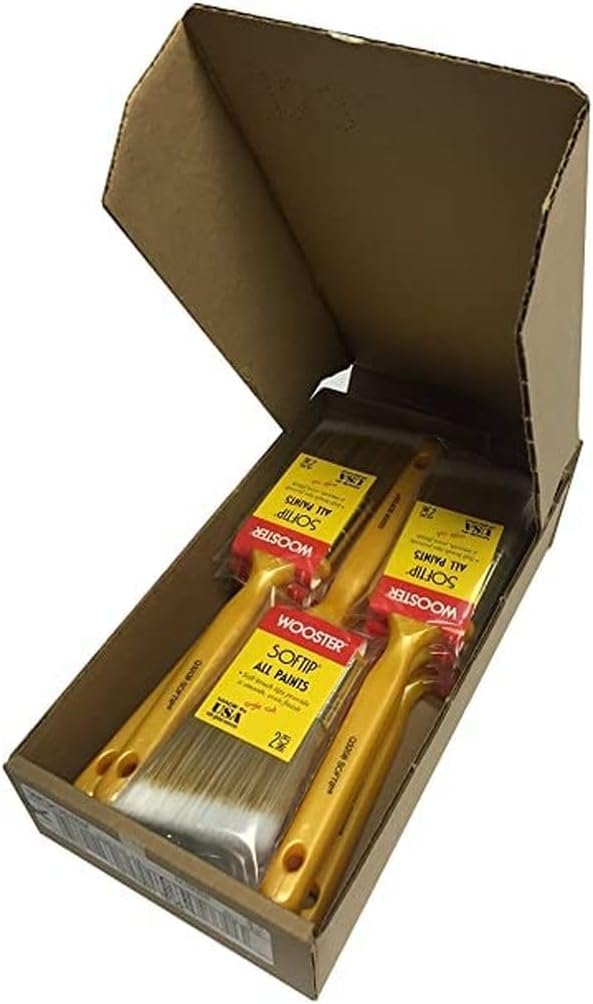 Wooster Brush Q3208-2 Softip Angle Sash Paintbrush, Pack of 12