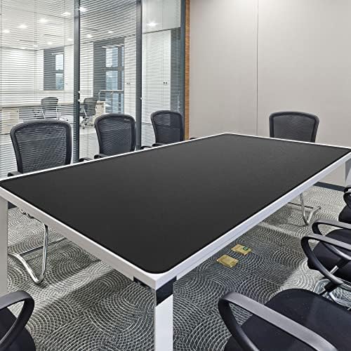 CENNBIE 78.7" x 39.4" Leather Desk Mat, Extra Large Desk Pad for Full Desk