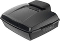 Advanblack Road Glide Tour Trunk Pack Midnight Pearl Chopped Tour Trunk Pack Backrest Pad for '97-'25 Harley Touring Road King Street Glide Electra Glide CVO models