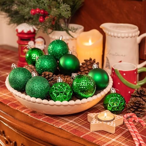 Valery Madelyn 50ct Christmas Tree Decorations Ball Ornaments 2 Inches