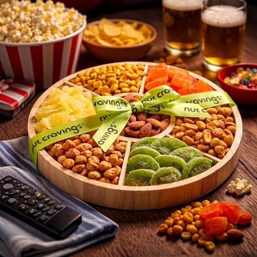 NUT CRAVINGS - Dried Fruit & Mixed Nuts Gift Basket (7 Assortments)
