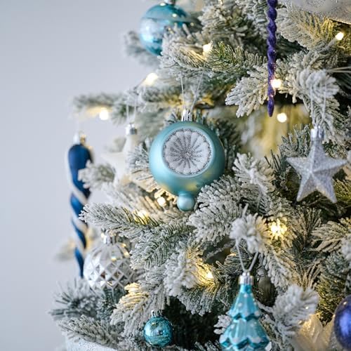 Valery Madelyn 100ct Christmas Tree Decorations Ball Ornaments Set Medium