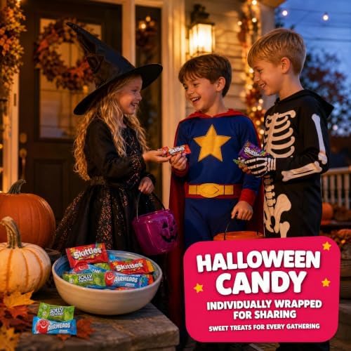 CANDYMAN Assorted Candy Variety Pack 12lbs of Pinata Stuffers, Bulk Candy for Party Favors Goodie Bags for Birthday Party, Candies in Bulk Individually Wrapped, Halloween