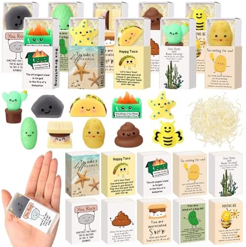 100 Sets Appreciation Gifts for Coworkers Employees Staff Mixed 10 Styles