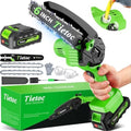 Tietoc Chainsaw 6 Inch Mini Electric Chainsaw Cordless Battery Powered, Hand Held Saw for Wood/Trees Trimming, Tools for Household and Garden, Chain Saw Gift for Men Dad Husband Fathers Gardener 2026