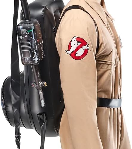 Rubies at Party City Ghostbusters: Ghostbusters Costume with Inflatable Proton Pack for Adults by Rubies