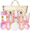 Spa Luxetique Rose 15pc Spa Gift Baskets Gifts for Women