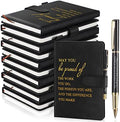 Kosiz 20 Pcs Employee Appreciation Gift Bulk Notebook Pen, Black, Proud