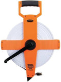 Keson OTR10300 Open Reel Fiberglass Tape Measure Reel (Graduations: 1/10, 1/100), 300-Foot