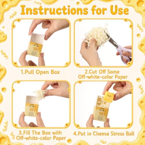 24 Sets Inspirational Cheese Pun Funny Gifts Party Favors