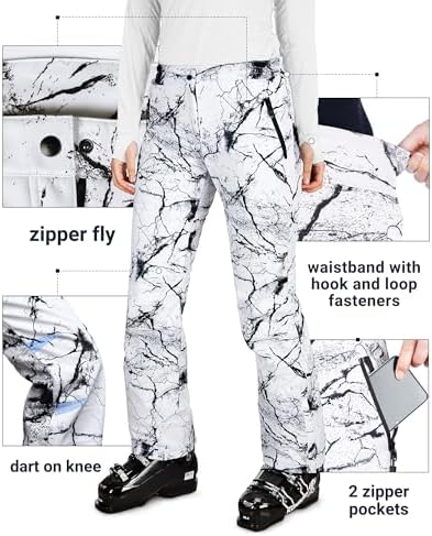 33,000ft Women's Snow Pants Ski Insulated Snowboard Winter Waterproof Warm