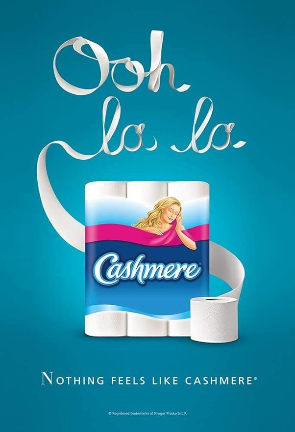 Cashmere Bathroom Tissue 45 Double Rolls = 90 Single | 2-Ply Soft Toilet Paper 242 Sheets