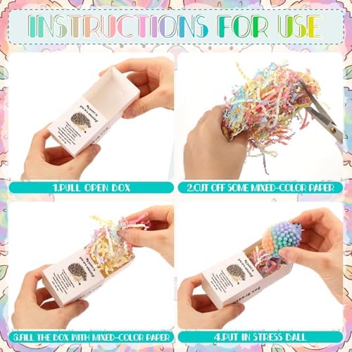 24 Sets Hedgehog Gifts with Support Boxes