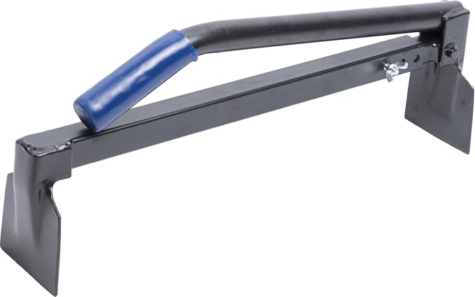 MARSHALLTOWN QLT Brick Tongs, Soft Handle, Paver Claw for Lifting | Adjusts 16 3/4 To 27 1/2 Inch, Carries 6 To 11 Bricks or Pavers, Soft Grip Handle, Masonry Brick Tongs, SBT49