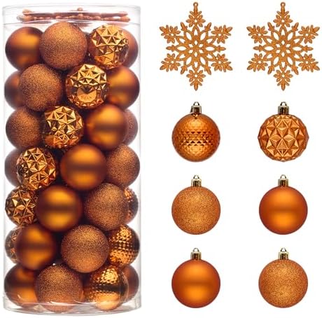 Valery Madelyn 50ct Christmas Tree Decorations Ball Ornaments 2 Inches