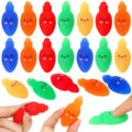 Thenshop 20 Pcs Christmas Light Bulb Soft Ball Bulk 5 Colors Party Favors