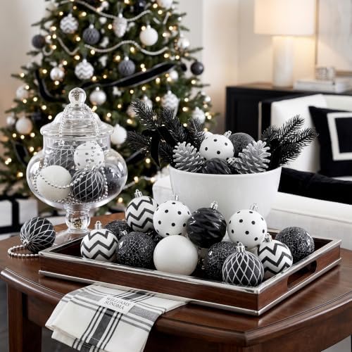 Valery Madelyn 30ct Christmas Ball Ornaments Tree Decorations Set 2.36 Inch