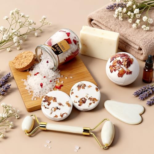 Birthday Gift for Women, Get Well Soon Self Care Package, Unique Spa Gift Basket Thank You Gifts for Mom Grandma Wife Best Friend Sister Her Mothers Day
