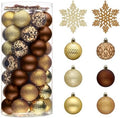 Valery Madelyn 50ct Christmas Tree Decorations Ball Ornaments 2.36 Inches