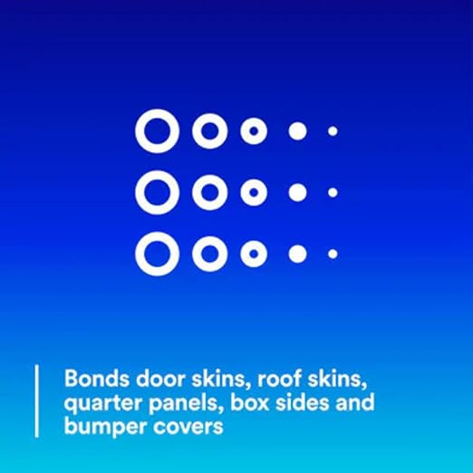 3M Panel Bonding Adhesive 08115, OEM Recommended Two-Part Epoxy, 200 mL Cartridge, Bonds Metal & Composites for Auto Body Panel Repair (1 Cartridge) | OEM Recommended Two-Part Epoxy; Bonds Metal & Composites for Auto Body Panel Repair