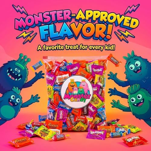 Chocolate and Candy Party Favor Mix - 10 lb Pinata Stuffers - Goodie Bag Stuffers for Kids Party Favors - Chocolate Candy Variety Pack Bulk - Bulk Individually Wrapped Candies