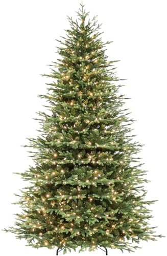 Hykolity 9 ft Prelit Christmas Tree with Realistic PE Foliage