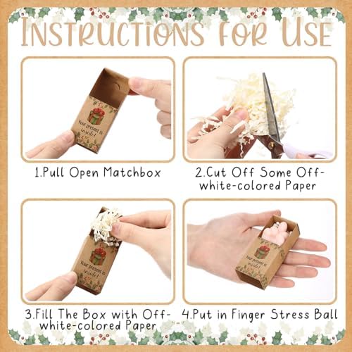 24 Sets Christmas Funny Gifts Finger Gag Party Favors