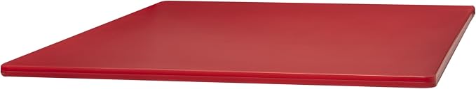 Winco 18" x 24" Red Heavy-Duty Cutting Board (Set of 6) | Dishwasher safe, Stain resistant, HACCP approved, Great for Charcuterie, Cheese, Appetizers and Buffet Displays