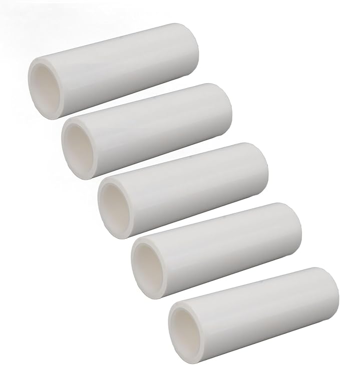 Lint Roller Refills Static Free Extra Sticky Lint Roller Refills for Clothes Pet Hair Removal Lint Remover Roller Refill White 5Pcs (10 Inch)