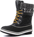GLOBALWIN Women's Waterproof Winter Boots Snow Boots For Women