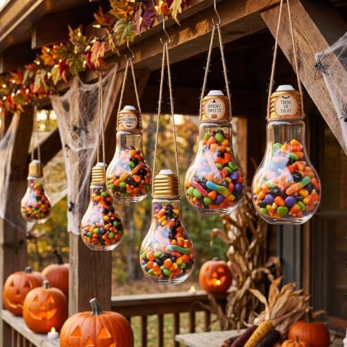 Tessco for you 36 Pcs 3.4 oz/ 100 ml Plastic Light Bulb Jars