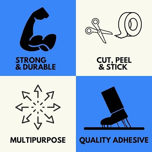 PSBM Blue Packing Tape, 12 Rolls, 2 Mil Thick, 1.88 Inch Wide, 110 Yards Per Roll, Total 1320 Yards, Colored Tape for Sealing Cartons, Packaging, Shipping & Moving