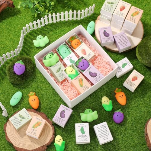 25 Sets Vegetable Positive Gifts Inspirational Party Favors