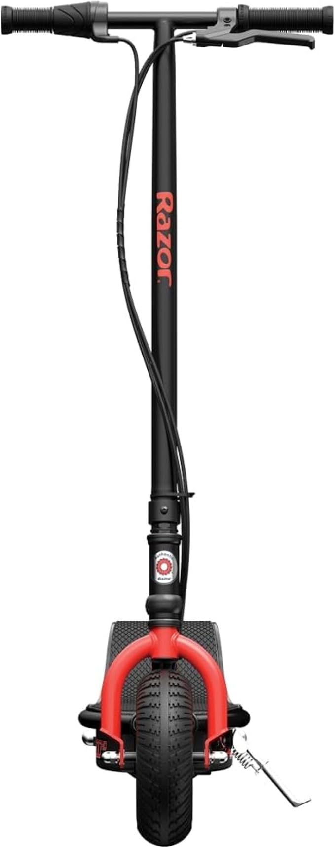 Razor E300 HD Electric Scooter for Teens & Adults - 15 MPH High-Torque Motor, 40 Min Ride Time, 220 lbs Max Weight, 9” Pneumatic Tires, Steel Frame