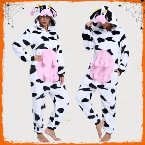 Adult Onesie Pajamas Animal One Piece Costume Halloween Cosplay for Women Men