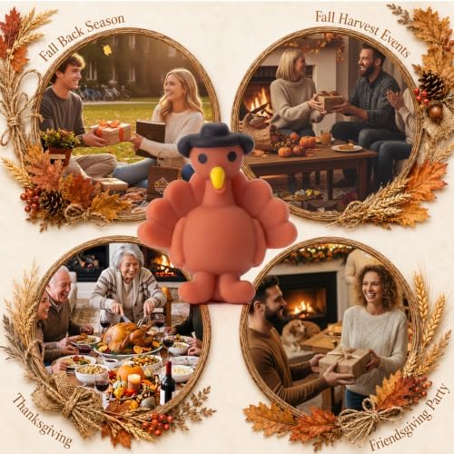 48 Sets Thanksgiving Positive Gifts Fall Turkey Party Favors