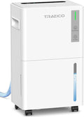 1500 Sq.ft Dehumidifier for Basement, Trazico 21 Pint Quiet Dehumidifiers for Home with Drain Hose, Smart Humidity Control, 3 Modes, 24H Timer, Auto Defrost, for Large Room, Bedroom, and Bathroom