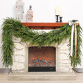 Artificial Christmas Norfolk Pine Garland for Mantle Decor (5 FT,1 PCS)