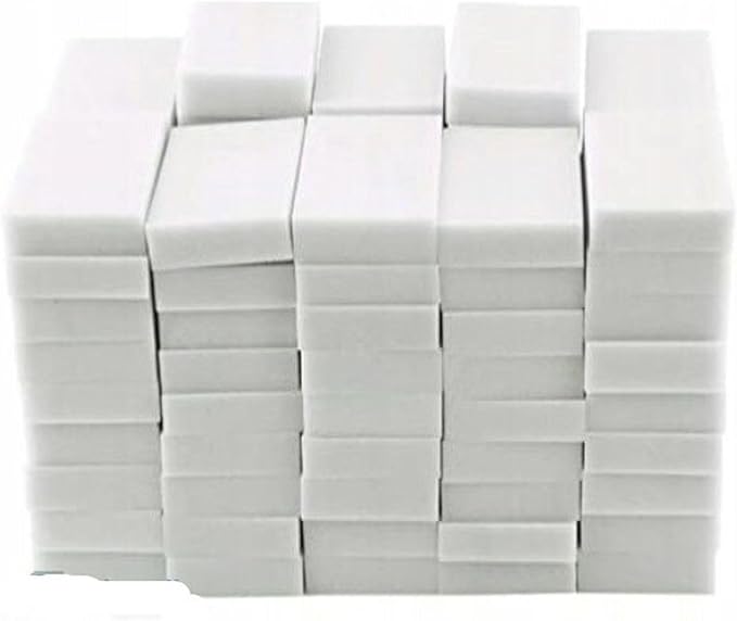 Replacement Part for Magic Sponge Eraser BULK Melamine Cleaning Foam Approx 10mm Thick From USA - 100 Universal Appliance Replacement Part Versatile Repair Durable Working