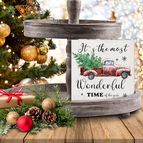 Christmas Decorations - It's the Most Wonderful Time of the Year Decor