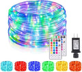 Nazuwke 49Ft LED Rope Lights for Outside, String Lights with Remotes