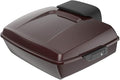 Advanblack Road Glide Tour Trunk Pack Twisted Cherry Chopped Tour Trunk Pack Backrest Pad for '97-'25 Harley Touring Road King Street Glide Electra Glide CVO models