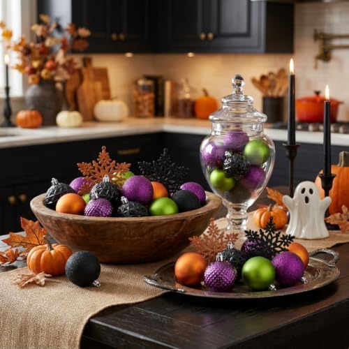 Valery Madelyn 50ct Halloween Ornaments Tree Decorations Indoor 2 Inch