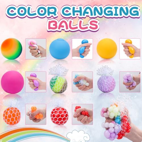 36 Pack Stress Balls, Squishy Balls, Squishy Fidget Stress Relief