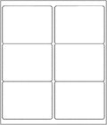 BESTEASY 3 1/3" x 4" Labels Shipping Labels for Laser Inkjet Printers, 6 Up Self Adhesive FBA Address Labels, White Matte Mailing Label Stickers (100 Sheets, 600 Labels)
