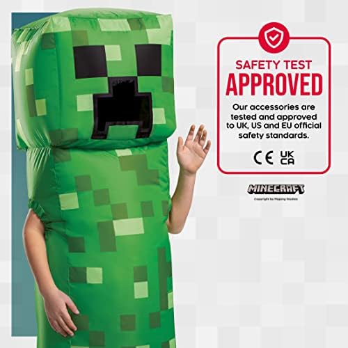 Disguise Minecraft Creeper Inflatable Costume, Green