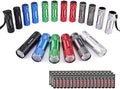 EverBrite 18-Pack Mini LED Flashlight Set,Portable Compact