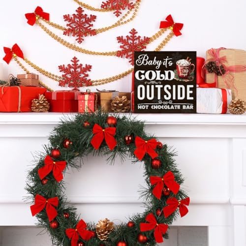 Hot Chocolate Bar Christmas Decorations - Winter Christmas Decor