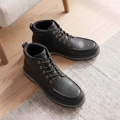 Rihero Men's Hiking Boots Fashion Casual Chukka Work Booties for Men